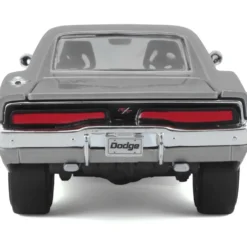 1969 Dodge Charger R/T - Silver - Maisto - 1:25