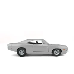 1969 Dodge Charger R/T - Silver - Maisto - 1:25