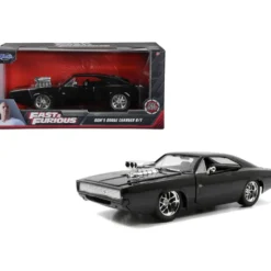 1970 Dodge Charger R/T - Svart - Fast & Furious - Jada - 1:24