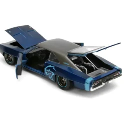 1968 Dodge Charger Widebody - Blå - Pink Slips - Jada - 1:24