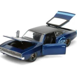 1968 Dodge Charger Widebody - Blå - Pink Slips - Jada - 1:24