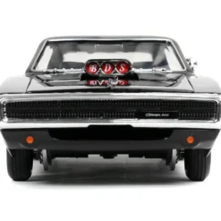 Dom's Dodge Charger 500 - Svart - 1968 - Fast & Furious - Jada - 1:24