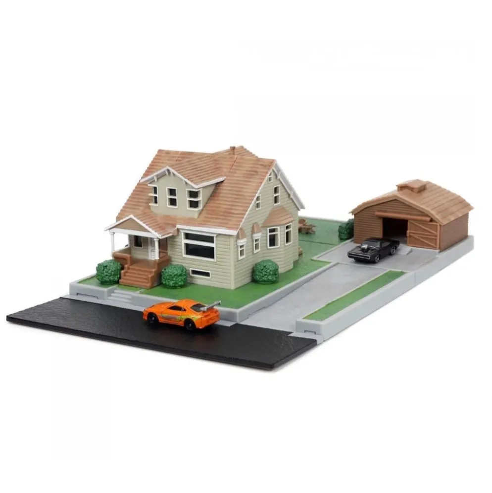Dom's House Fast & Furious - Diorama Nano Scene - Jada Toys