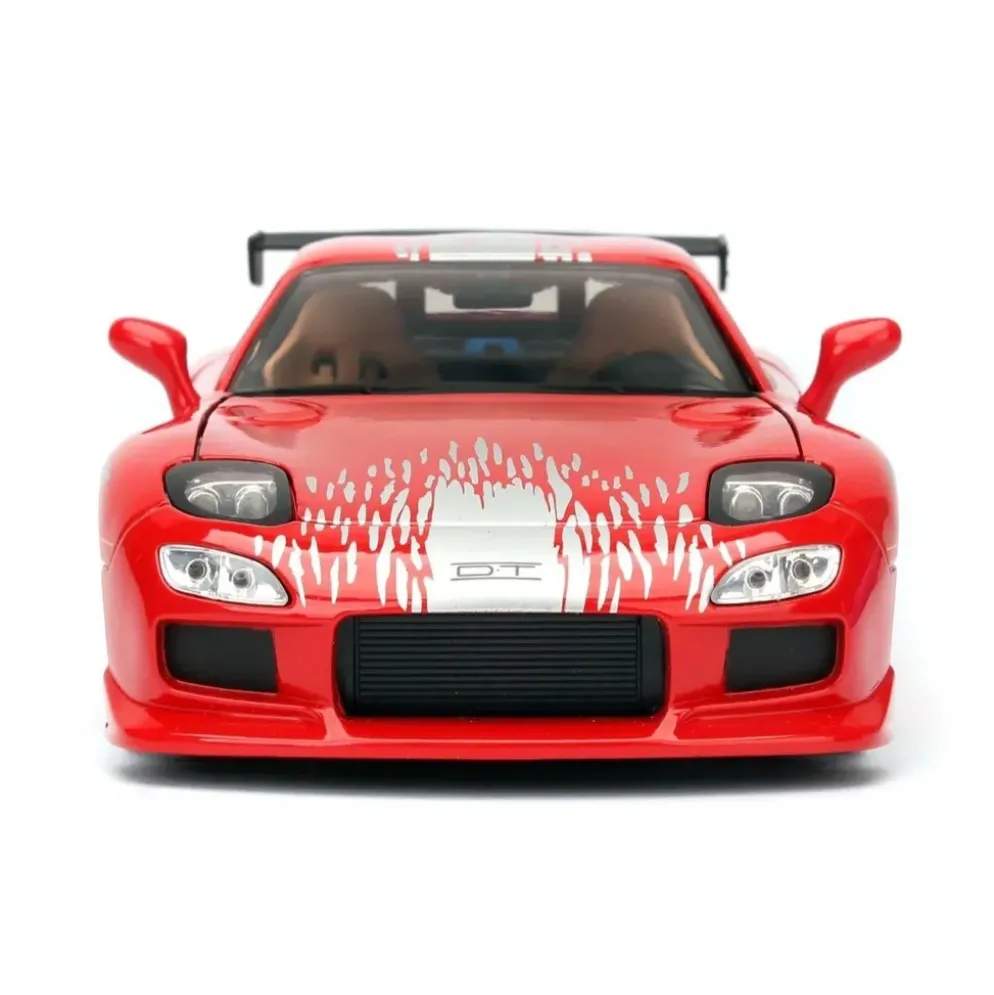 Dom's Mazda RX-7 - Röd - Fast & Furious - Jada Toys - 1:24