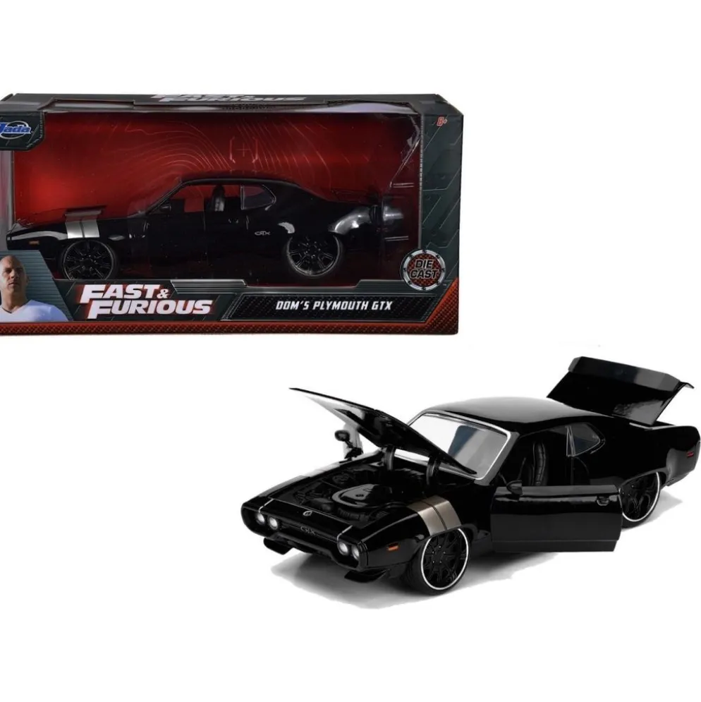 Dom's Plymouth GTX 1971 - Fast & Furious - Jada Toys - 1:24