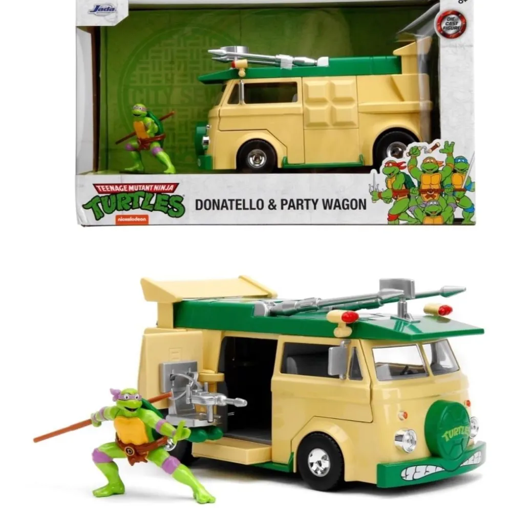 Donatello & Party Wagon - Turtles - Jada Toys - 1:24