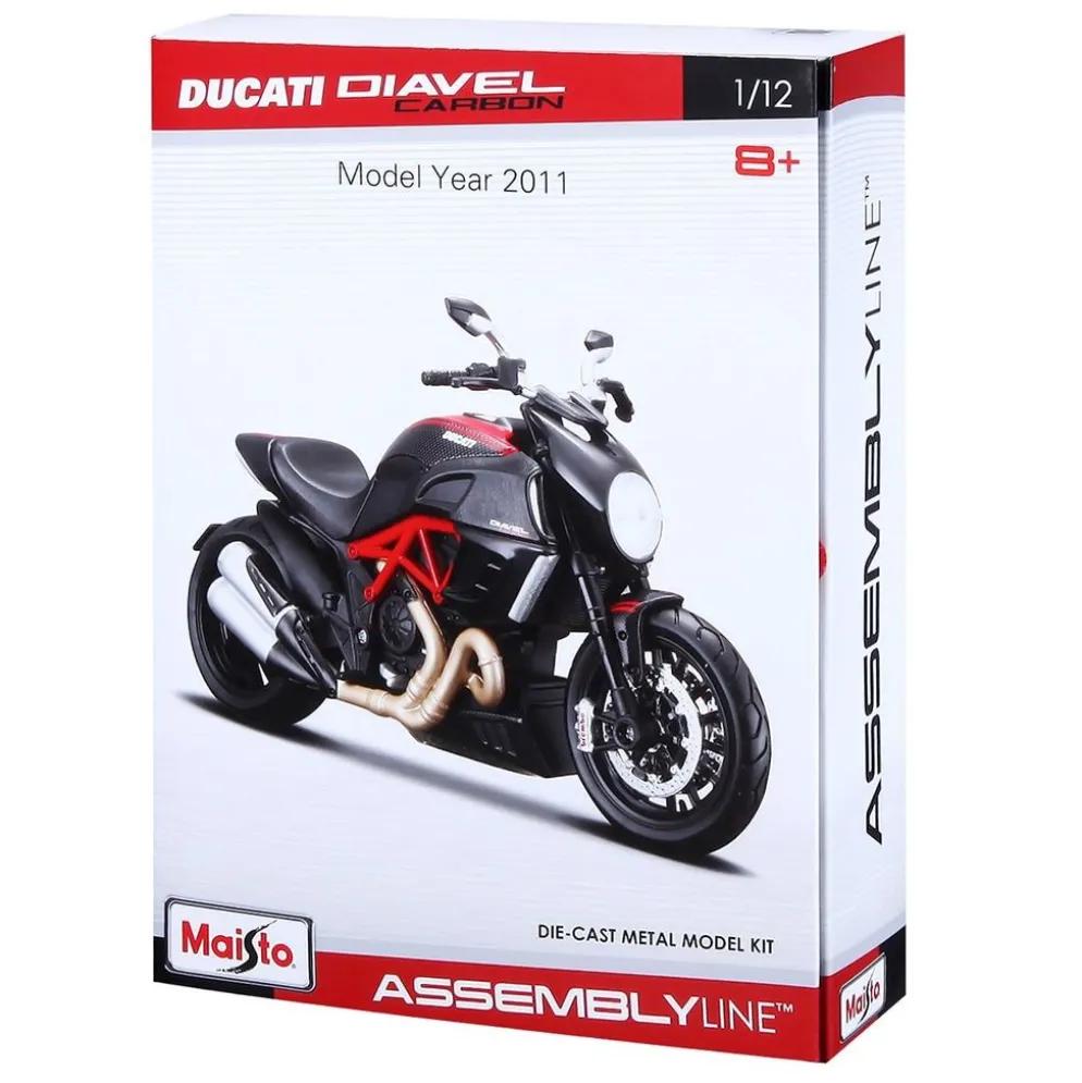 Ducati Diavel Carbon - 2011 - Assemby Line - Maisto - 1:12