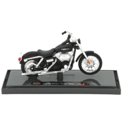 2006 Dyna Street Bob - Harley - Svart - Maisto - 1:18