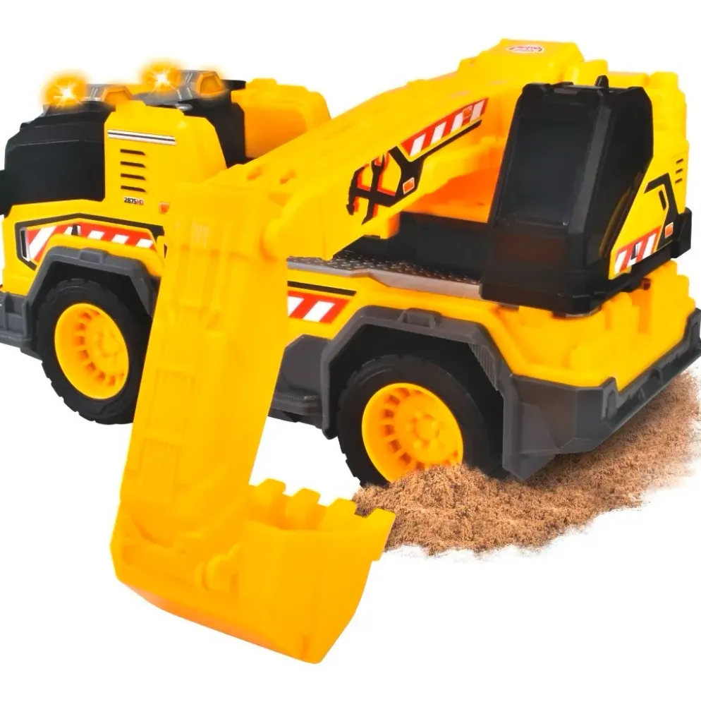 Excavator Truck - Grävlastbil - Ljud & Ljus - Dickie Toys