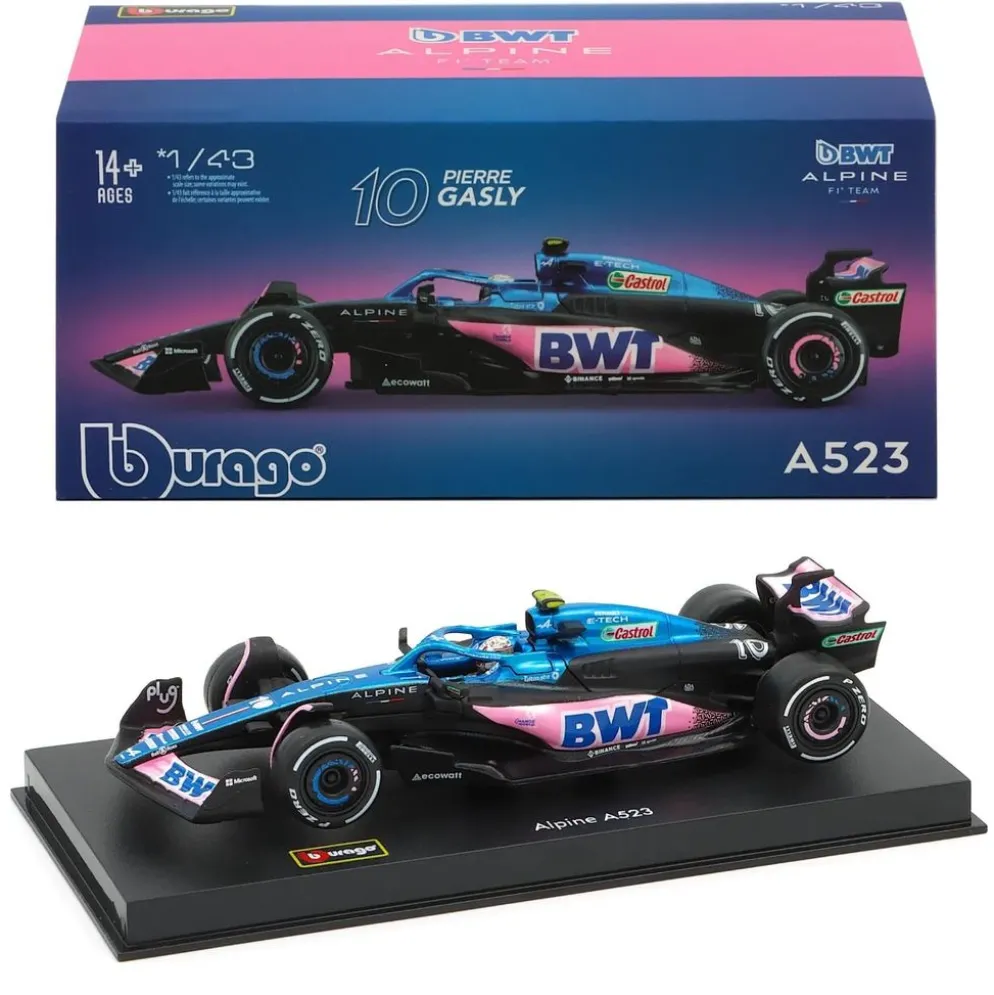 F1 - Alpine - A523 - #10 Pierre Gasly - Bburago - 1:43