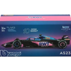 F1 - Alpine - A523 - #10 Pierre Gasly - Bburago - 1:43