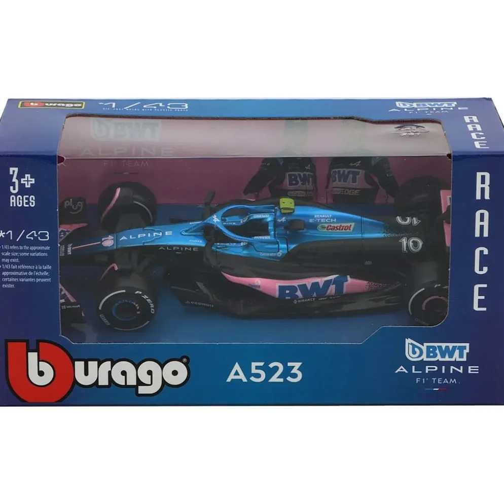 F1 - Alpine - A523 - #10 Pierre Gasly - Bburago - 1:43