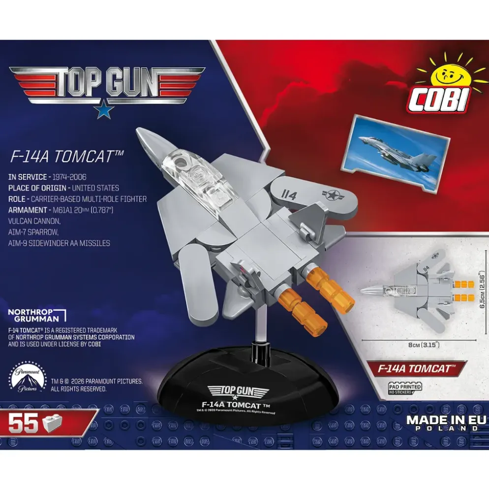 F-14A Tomcat - Top Gun - Byggklossar - 5923 - COBI - 1:300