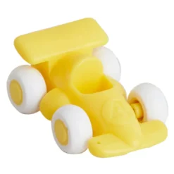 F1-bil - Gul - Miniknubbis - Ecoline - Viking Toys - 7 cm