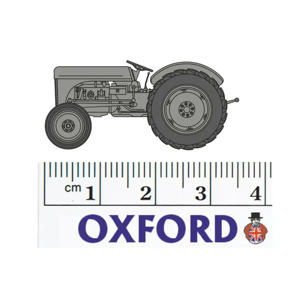 Ferguson TEA - Grålle - Traktor - Grå - Oxford - 1:76