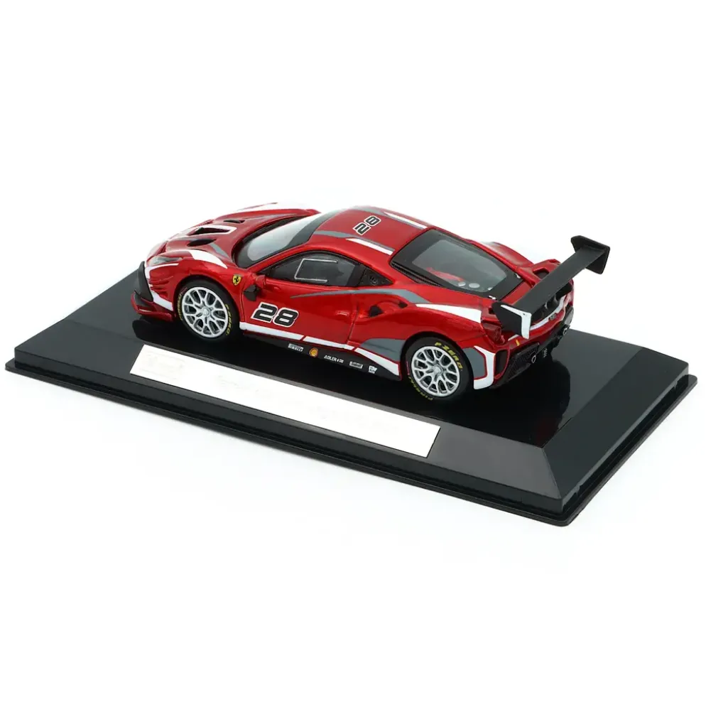 Ferrari 488 Challenge Evo - 2020 - Röd - Bburago - 1:43