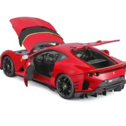 Ferrari 812 Competizione - 2021 - Röd - Bburago - 1:18