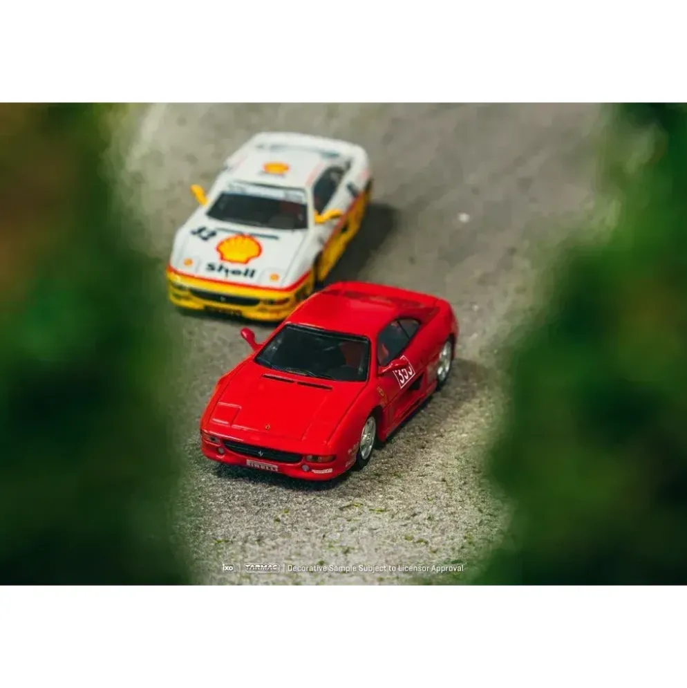 Ferrari F355 Challenge Presentation - HOBBY64 - Tarmac x Ixo Models