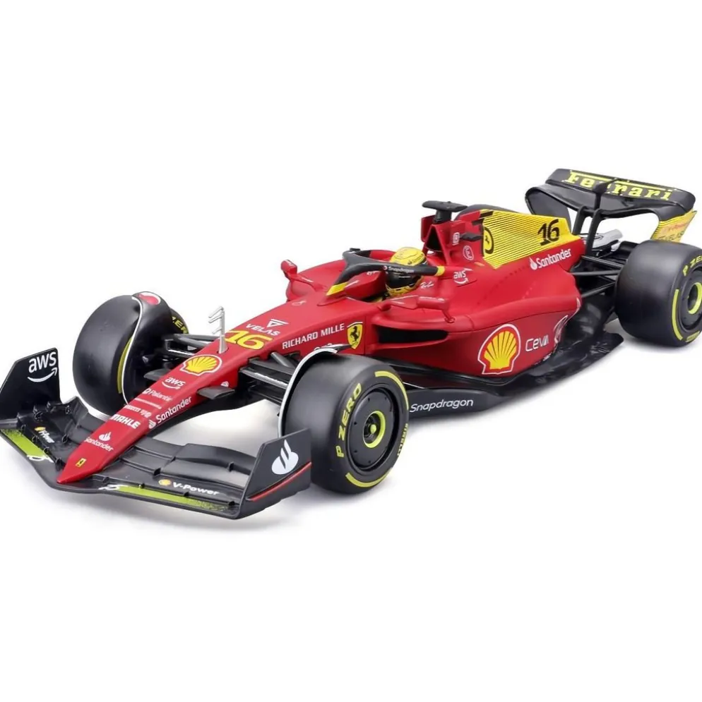 Ferrari - F1-75 - Leclerc #16 - Italian GP - Bburago - 1:18