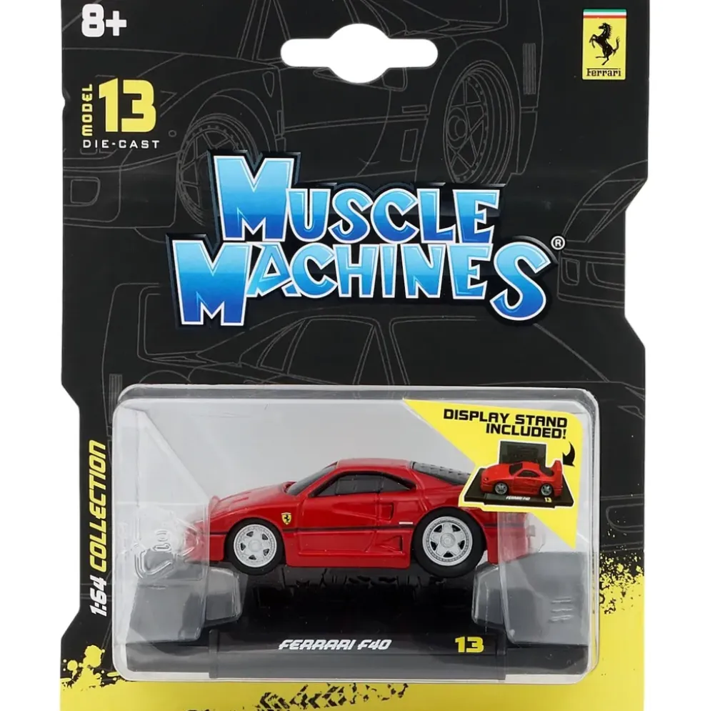 Ferrari F40 - Röd - Muscle Machines 13 - Maisto - 1:64