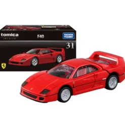Ferrari F40 - Röd - Tomica - Tomy - 1:64