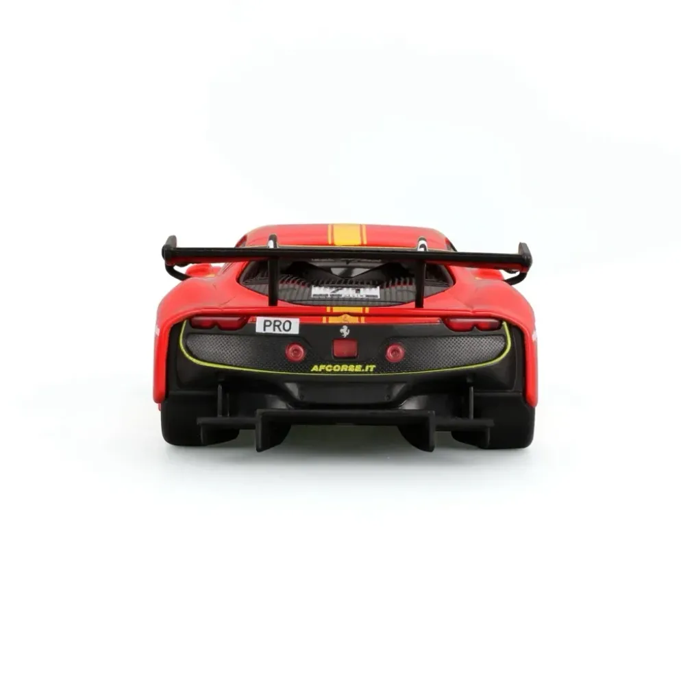 Ferrari 296 GT3 - 2022 - Röd - Racing - Bburago - 1:43