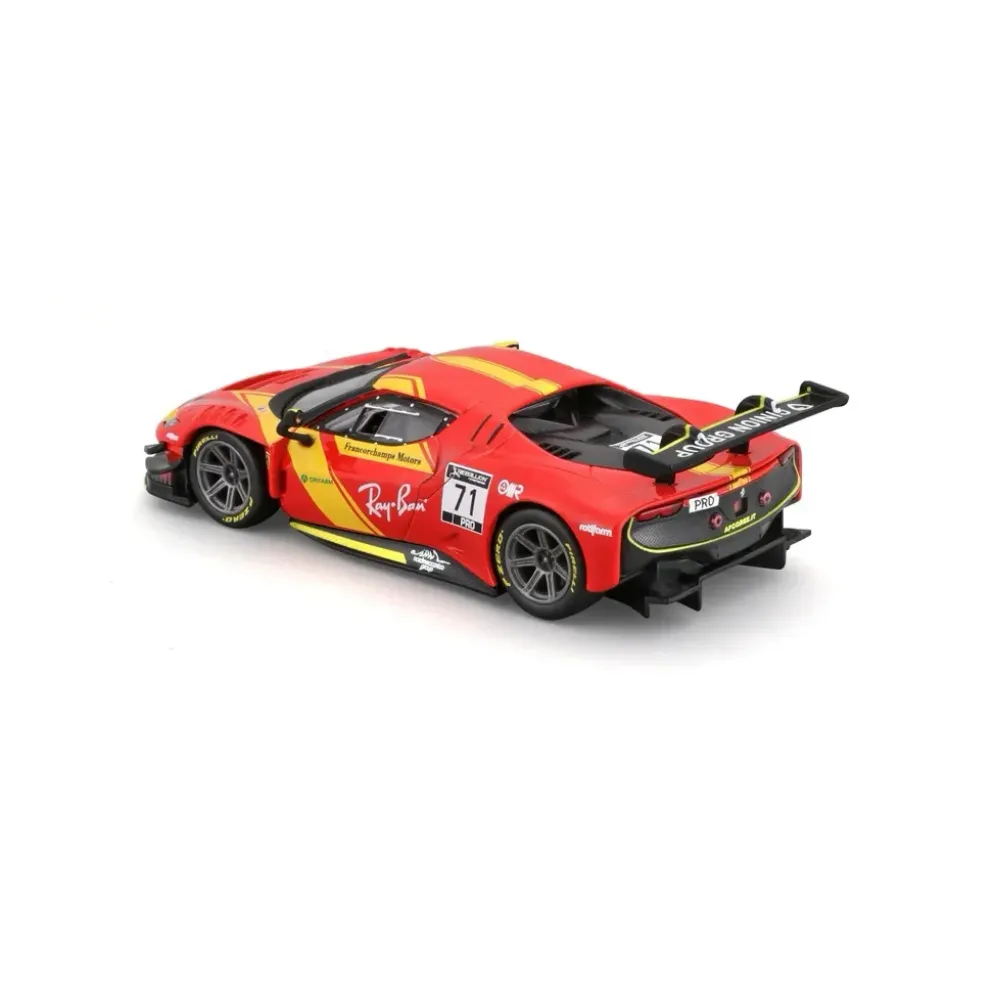 Ferrari 296 GT3 - 2022 - Röd - Racing - Bburago - 1:43