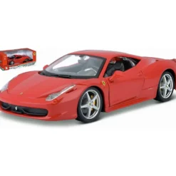 Ferrari 458 Italia - Röd - Bburago - 1:24