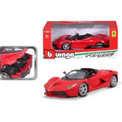 Ferrari LaFerrari Aperta - Röd - Bburago - 1:24