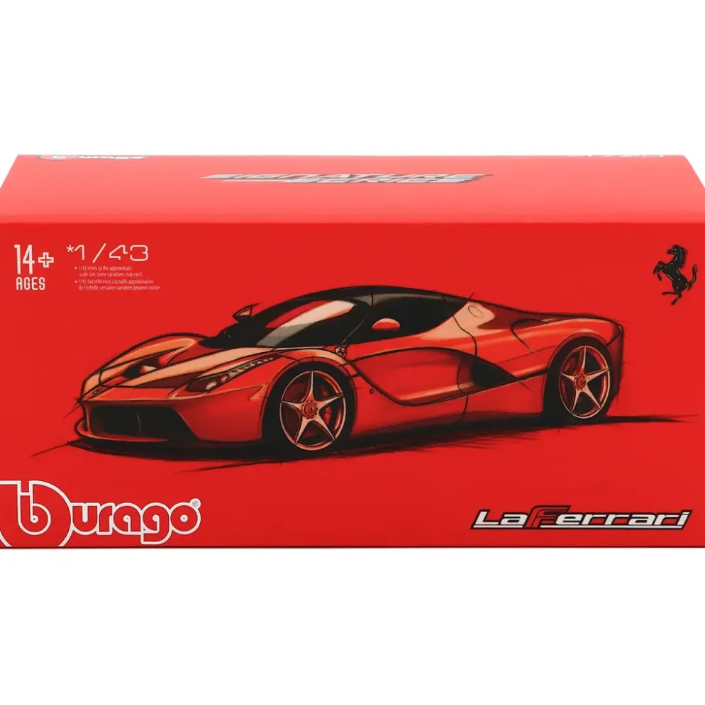 Ferrari LaFerrari - Röd - Bburago - 1:43