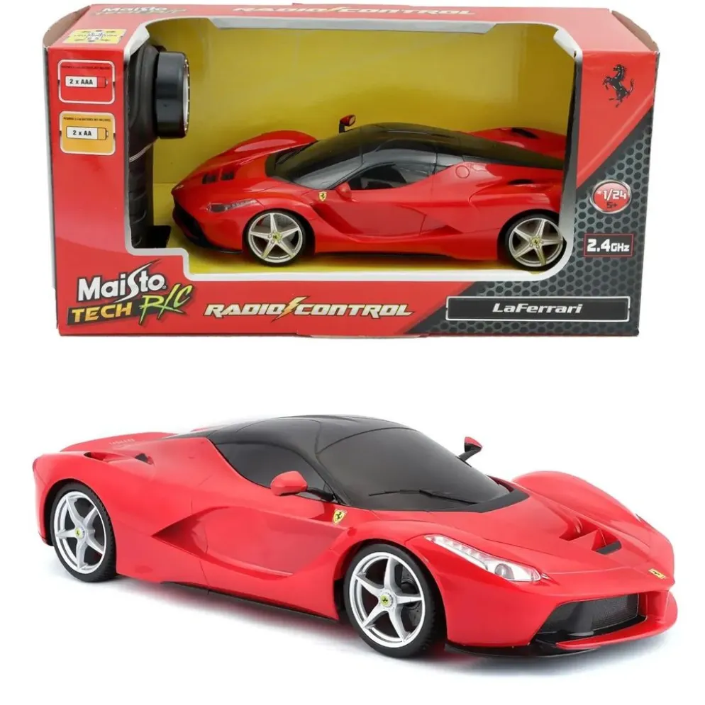 Ferrari LaFerrari - Röd - R/C - Maisto - 1:24