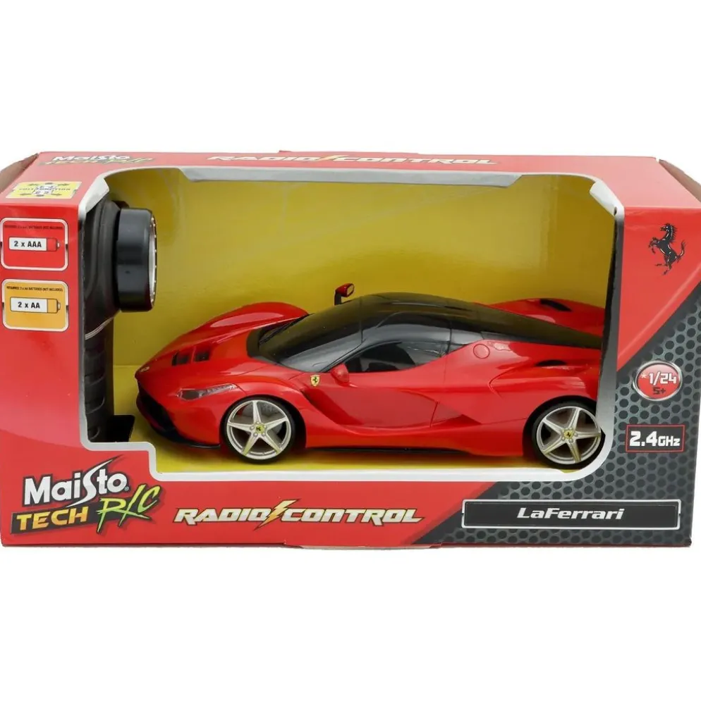 Ferrari LaFerrari - Röd - R/C - Maisto - 1:24