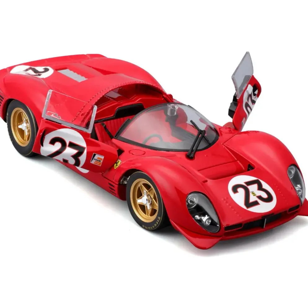 Ferrari 330 P4 Daytona 1967 - Röd - Bburago - 1:24