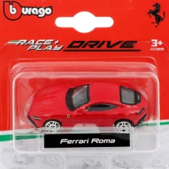 Ferrari Roma - Röd - Bburago - 7 cm