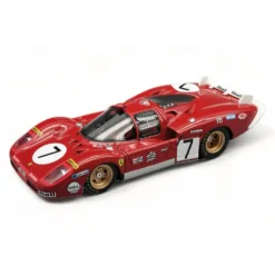 Ferrari 512S Bell Peterson 1970 Le Mans - Tecnomodel - 1:43