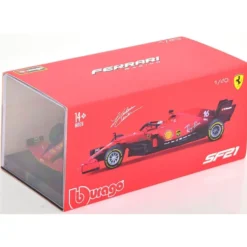 Ferrari SF21 - Charles Leclerc #16 - 2021 - Bburago - 1:43