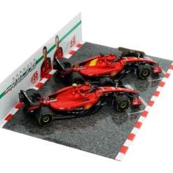 Ferrari SF-23 - 2-pack - Sainz och Leclerc - Bburago - 1:43