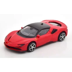 Ferrari SF90 Stradale - 2019 - Röd - Bburago - 1:43