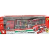 Ferrari transportbil med sportbil och tillbehör - Bburago - 1:43