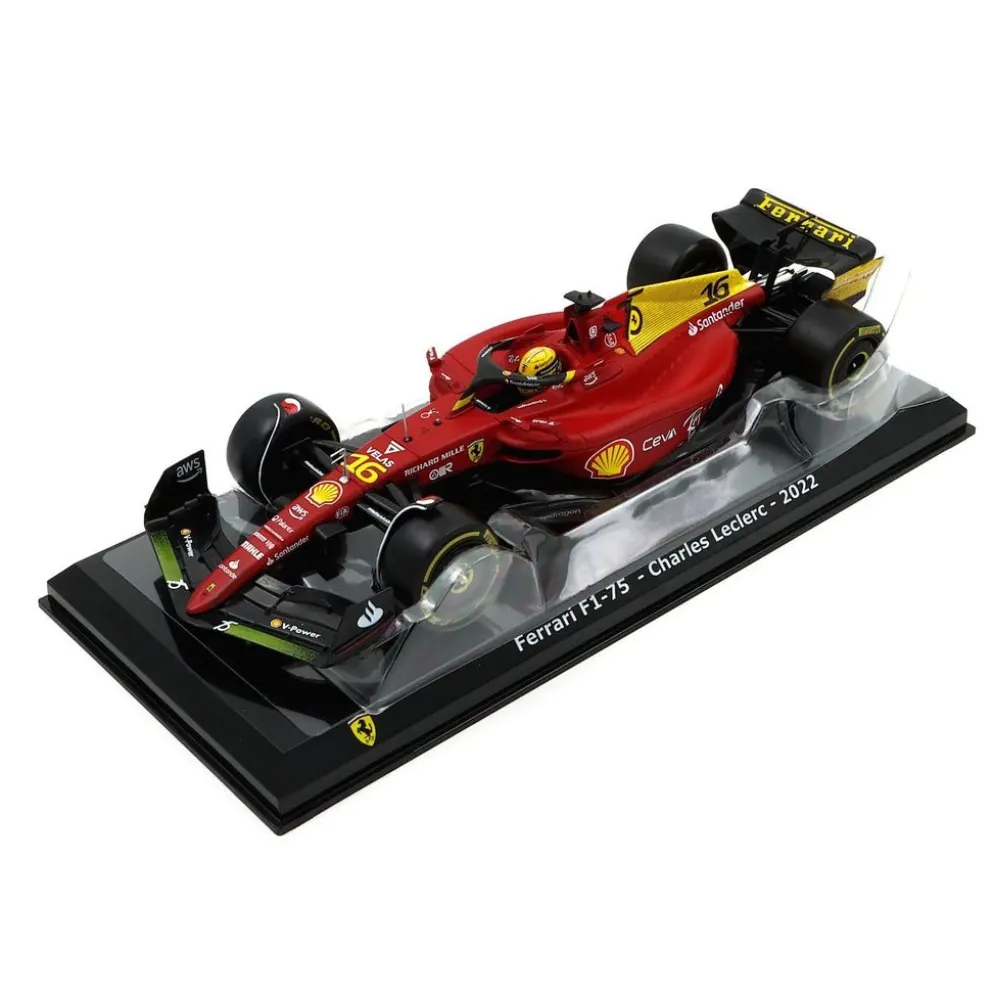 F1 - Ferrari - F1-75 - Charles Leclerc #16 - Bburago - 1:24