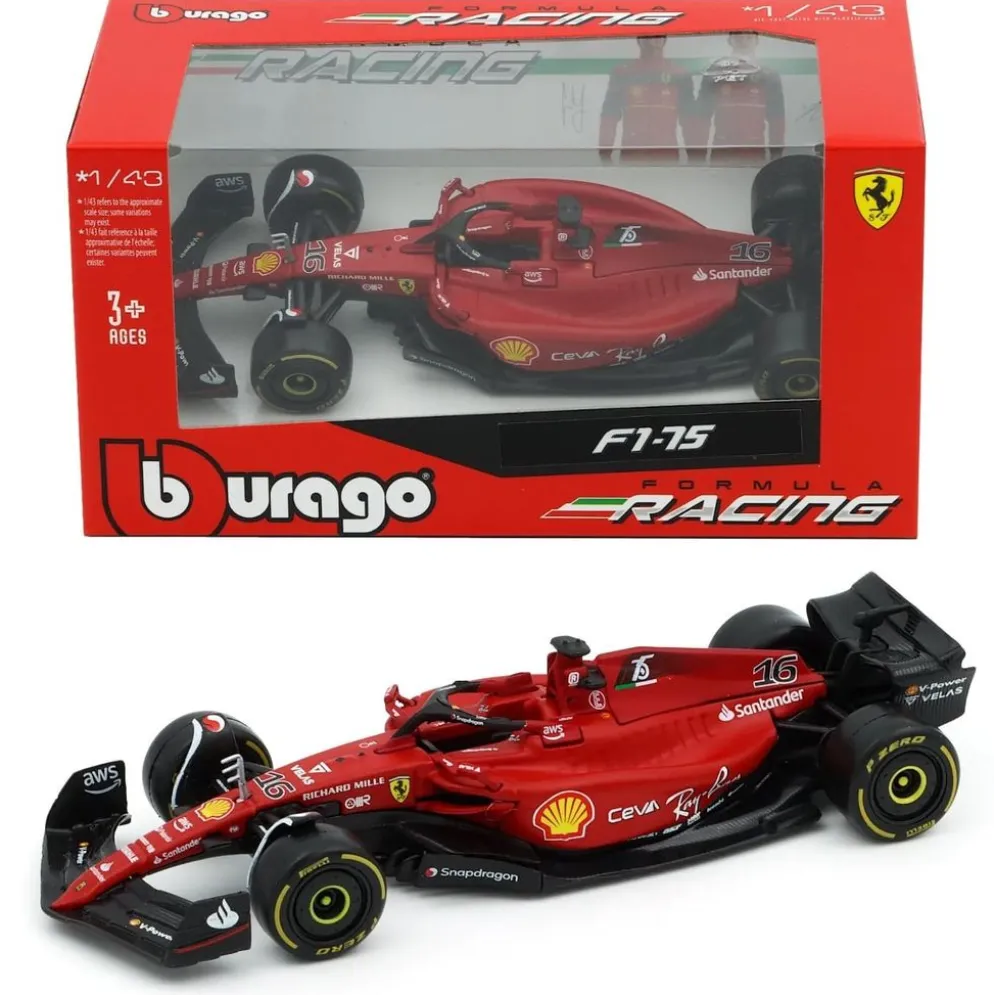 F1 - Ferrari - F1-75 - C Leclerc #16 - Bburago - 1:43