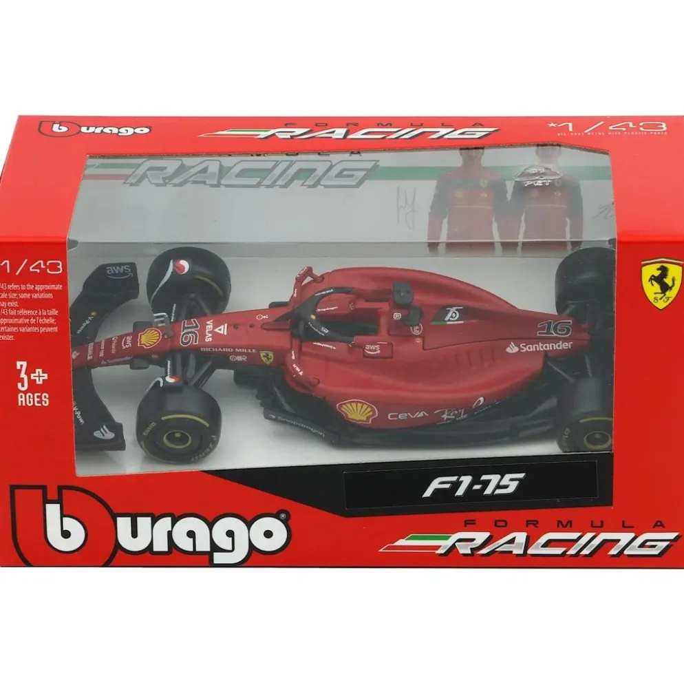 F1 - Ferrari - F1-75 - C Leclerc #16 - Bburago - 1:43