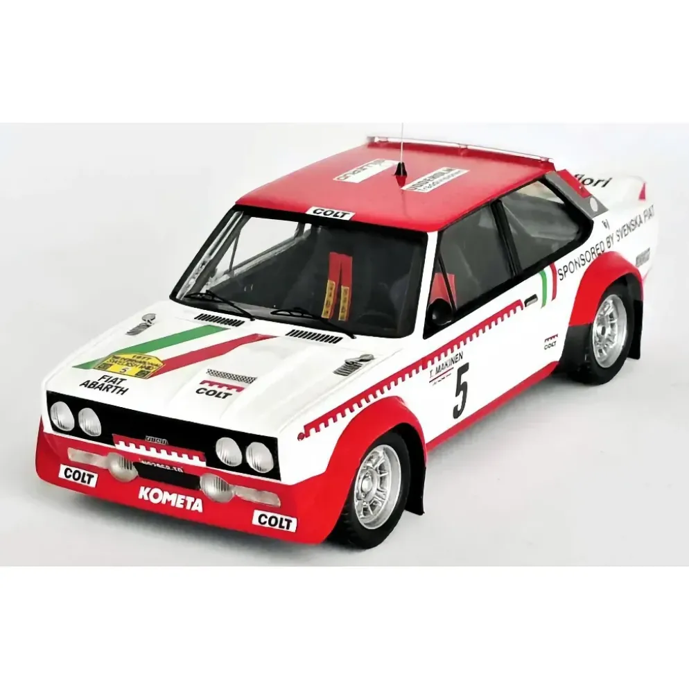 Fiat 131 Abarth - Svenska Rallyt 1977 - Troféu - 1:43