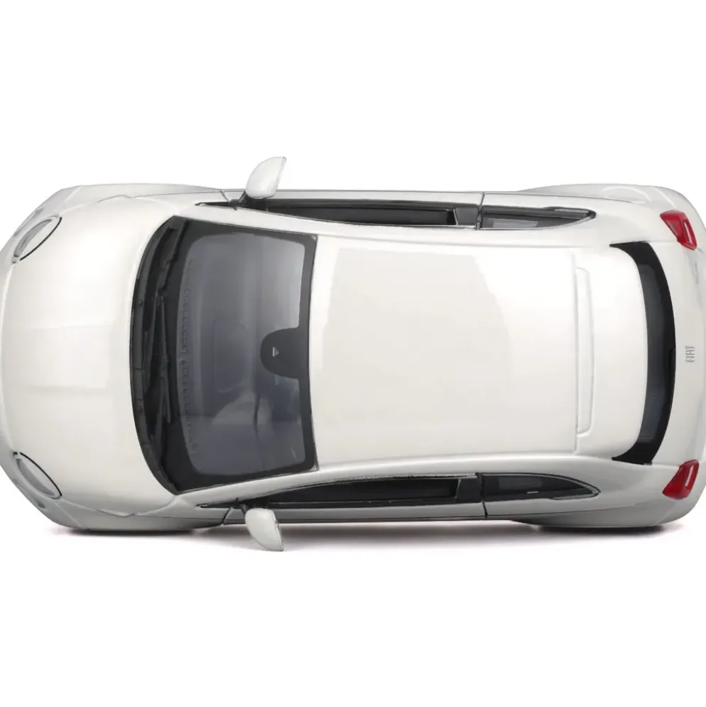 Fiat 500e - 2023 - Vit - Bburago - 1:24