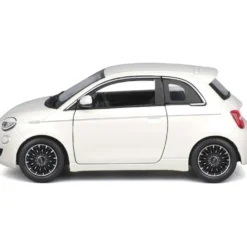 Fiat 500e - 2023 - Vit - Bburago - 1:24