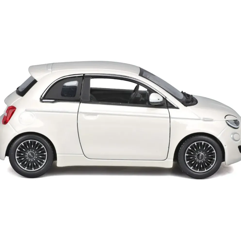 Fiat 500e - 2023 - Vit - Bburago - 1:24