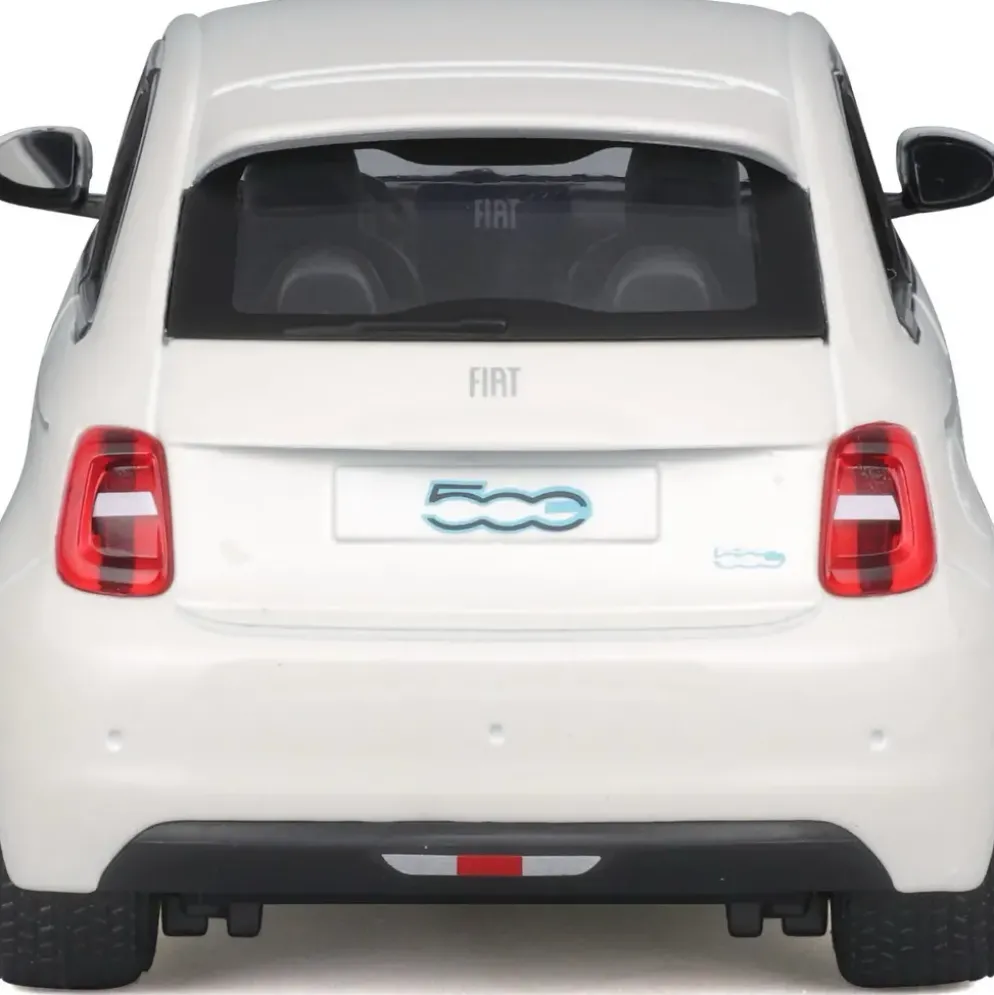Fiat 500e - 2023 - Vit - Bburago - 1:24
