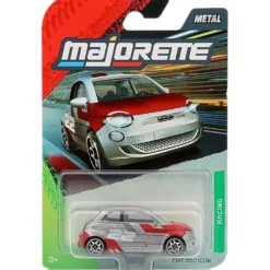 Fiat 500 Icon - Grå - Racing Premium Cars - Majorette - 7 cm