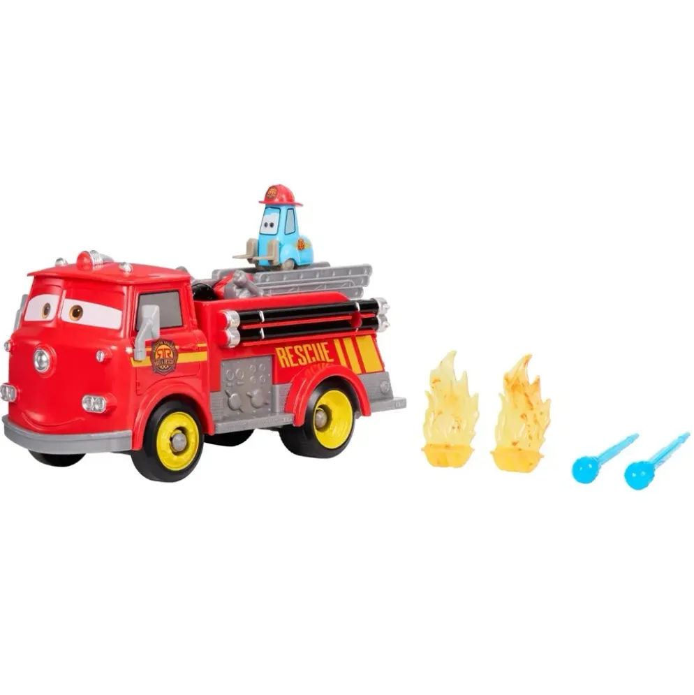 Fire Fighting Red & Guido - Disney Pixar Cars - Mattel