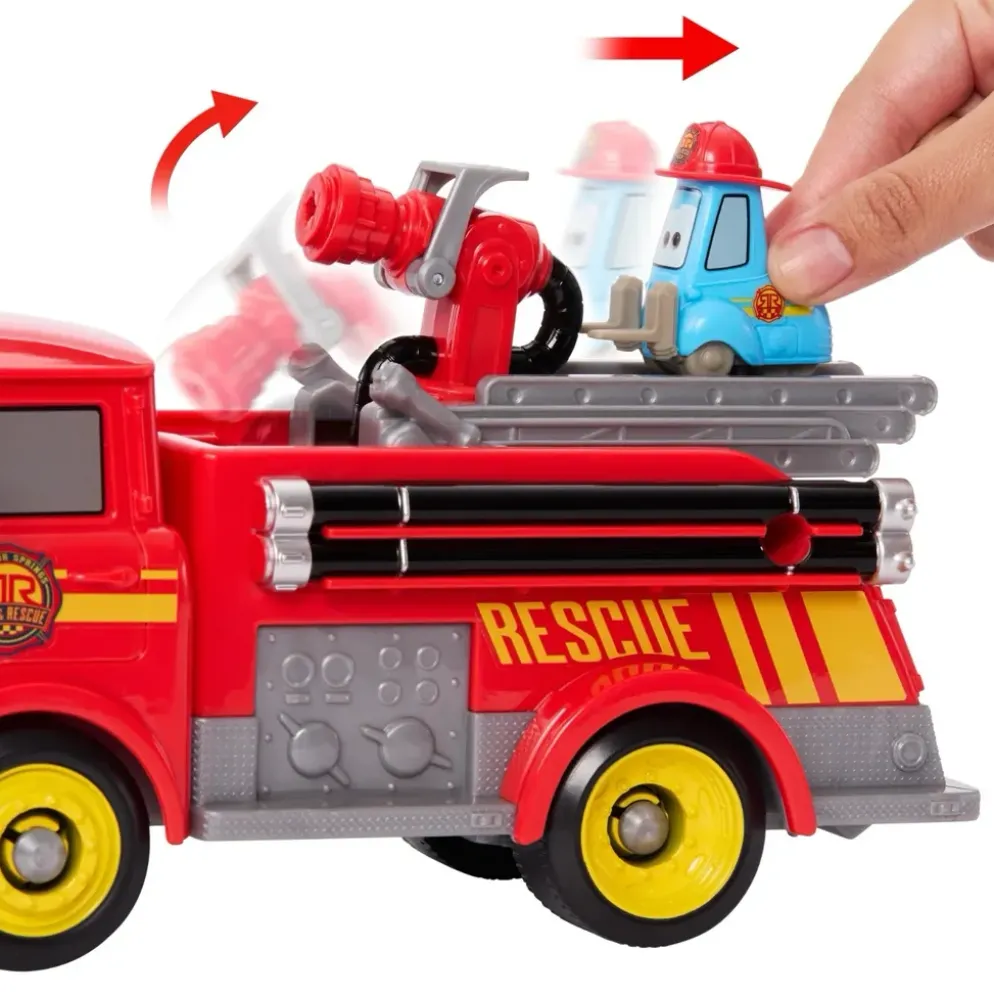 Fire Fighting Red & Guido - Disney Pixar Cars - Mattel